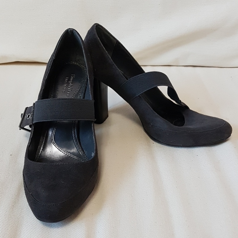 Vera Wang Chunky Heels